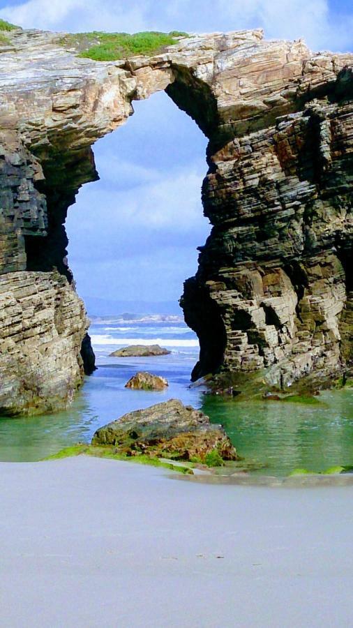 Duplex Tres Dormitorios Playa A Rapadoira Foz Dış mekan fotoğraf